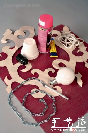 巴洛克風格吊燈的DIY手工制作方法 -  rpnrmr.com