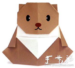 可愛小熊折紙方法 -  rpnrmr.com