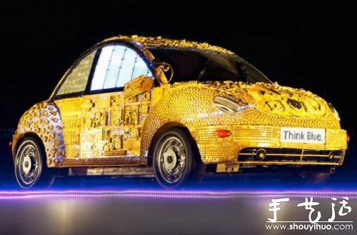 廢舊金屬零件DIY甲殼蟲(chóng)汽車 -  rpnrmr.com