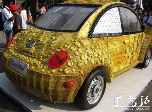 廢舊金屬零件DIY甲殼蟲(chóng)汽車 -  rpnrmr.com
