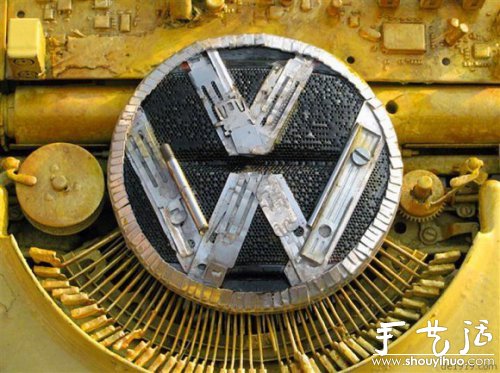 廢舊金屬零件DIY甲殼蟲(chóng)汽車 -  rpnrmr.com