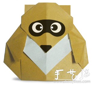 浣熊的折紙方法 -  rpnrmr.com