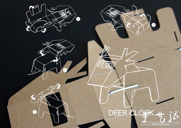 用硬紙板折疊DIY而成的家居用品 -  rpnrmr.com