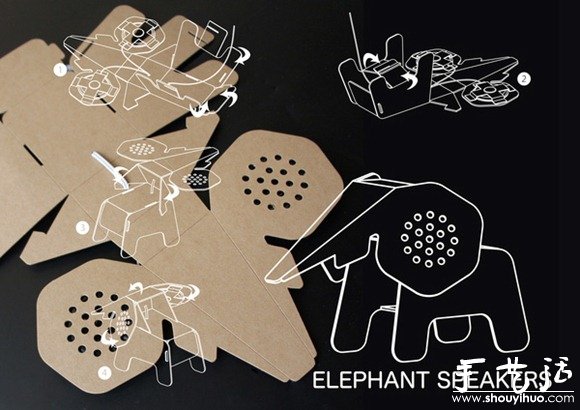用硬紙板折疊DIY而成的家居用品 -  rpnrmr.com