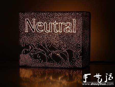 用包裝盒制作時(shí)尚燈罩 -  rpnrmr.com