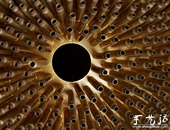 用子彈殼DIY制作的鳥巢 -  rpnrmr.com