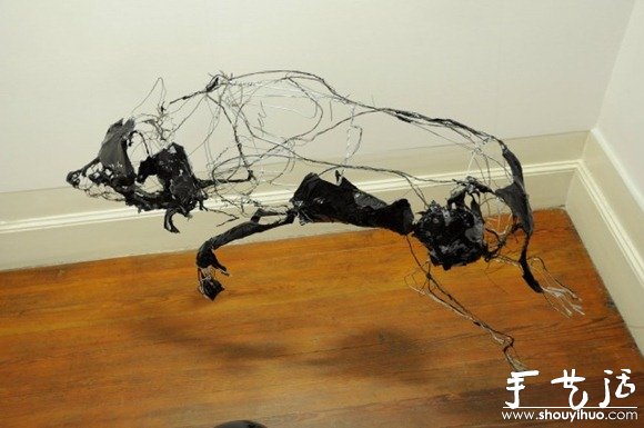 鐵絲DIY的立體藝術(shù)作品 -  rpnrmr.com