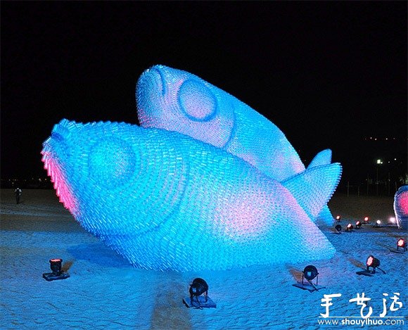 廢棄塑料瓶DIY的巨魚 -  rpnrmr.com