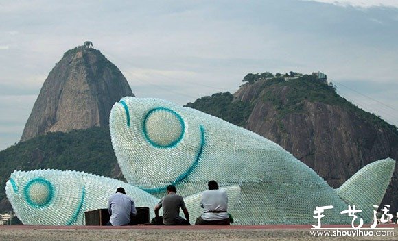 廢棄塑料瓶DIY的巨魚 -  rpnrmr.com