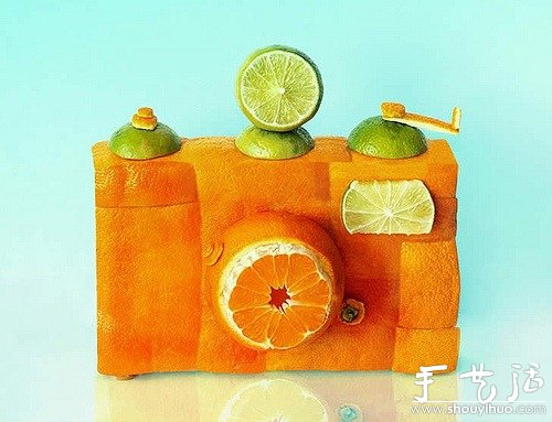 水果DIY的有趣藝術品 -  rpnrmr.com