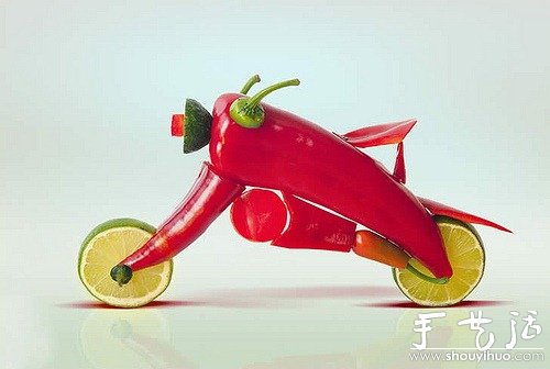 水果DIY的有趣藝術品 -  rpnrmr.com