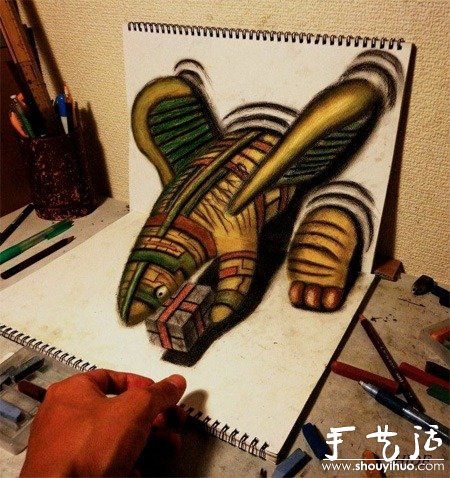 Nagai Hideyuki的3D繪畫作品 -  rpnrmr.com