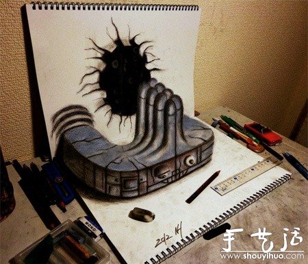 Nagai Hideyuki的3D繪畫作品 -  rpnrmr.com