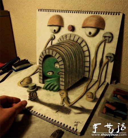 Nagai Hideyuki的3D繪畫作品 -  rpnrmr.com