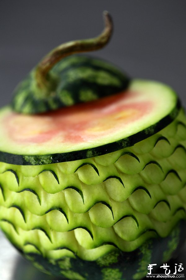 水果蔬菜雕刻的創(chuàng)意作品 -  rpnrmr.com