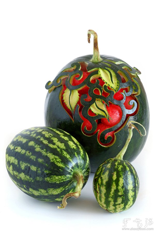 水果蔬菜雕刻的創(chuàng)意作品 -  rpnrmr.com