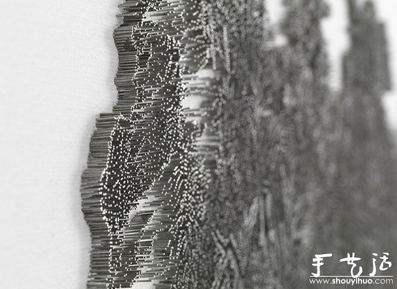 蚊釘繪制的中國傳統(tǒng)山水畫 -  rpnrmr.com