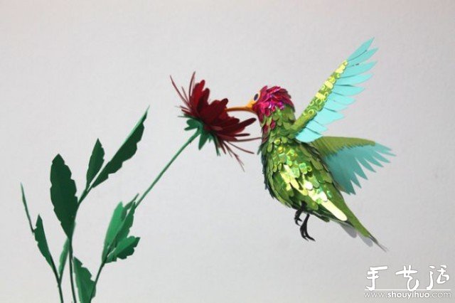 小鳥(niǎo)主題剪紙作品 -  rpnrmr.com