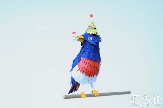 小鳥(niǎo)主題剪紙作品 -  rpnrmr.com