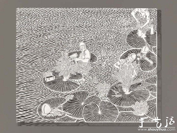 李寶怡的剪紙藝術(shù)作品 -  rpnrmr.com