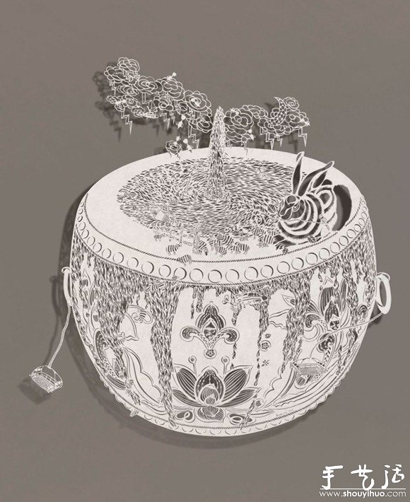 李寶怡的剪紙藝術(shù)作品 -  rpnrmr.com