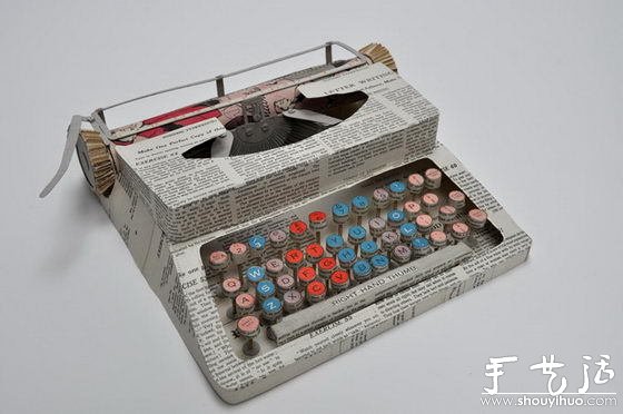 廢棄報紙雜志DIY的家居生活物品 -  rpnrmr.com