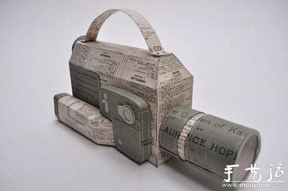 廢棄報紙雜志DIY的家居生活物品 -  rpnrmr.com