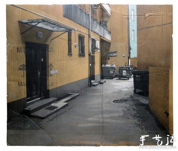 用紙板DIY的居民樓 -  rpnrmr.com