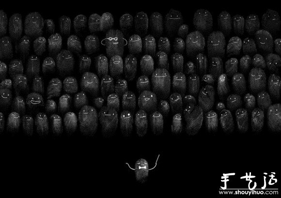 指紋藝術(shù)作品 -  rpnrmr.com