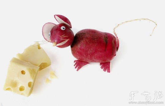 蔬菜水果手工DIY的動物 -  rpnrmr.com