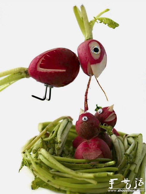 蔬菜水果手工DIY的動物 -  rpnrmr.com