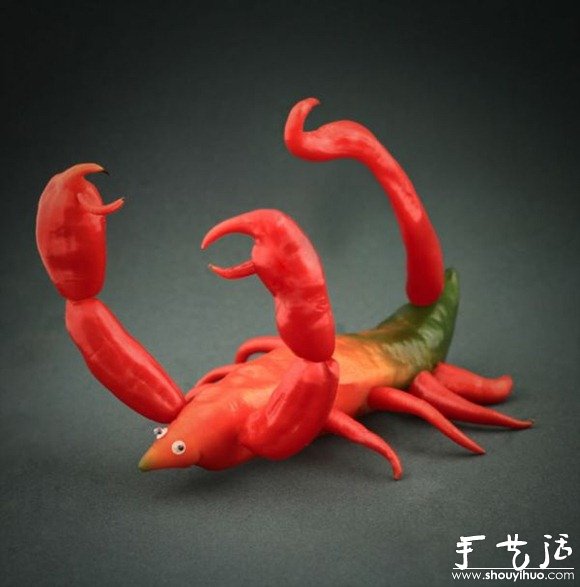 蔬菜水果手工DIY的動物 -  rpnrmr.com