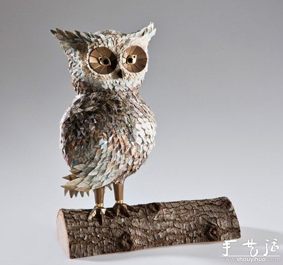 精美復(fù)雜的手工紙雕作品 -  rpnrmr.com