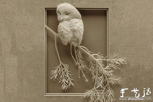 紙張DIY的3D動(dòng)物雕塑 -  rpnrmr.com