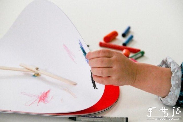 冰棍棒DIY的掛鐘 -  rpnrmr.com