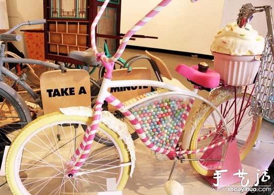 糖果、蛋糕DIY的自行車 -  rpnrmr.com