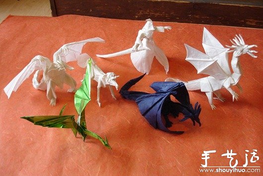 動(dòng)物和虛構(gòu)人物折紙作品 -  rpnrmr.com