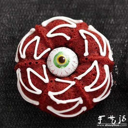 萬圣節(jié)特別DIY的怪物蛋糕 -  rpnrmr.com