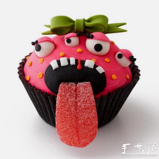 萬圣節(jié)特別DIY的怪物蛋糕 -  rpnrmr.com