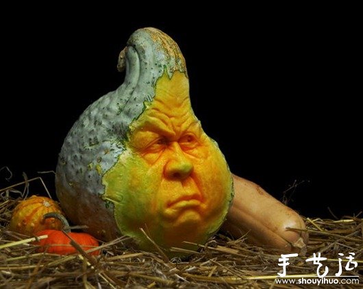 創(chuàng)意DIY雕刻的南瓜作品 -  rpnrmr.com