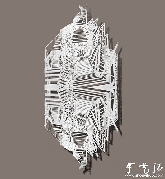 復雜、逼真的剪紙作品 -  rpnrmr.com