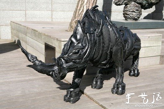 輪胎動物DIY雕塑 -  rpnrmr.com