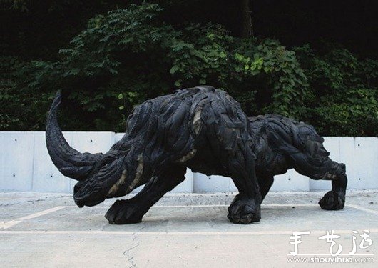 輪胎動物DIY雕塑 -  rpnrmr.com