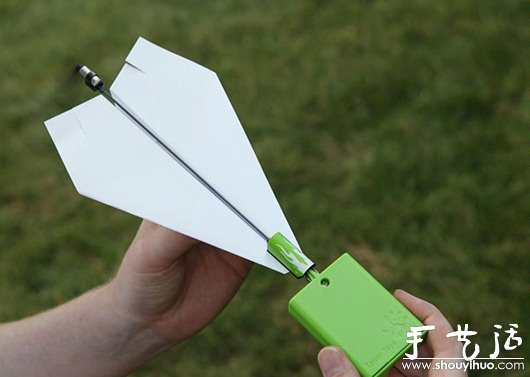配備螺旋槳套件的紙飛機(jī)DIY -  rpnrmr.com