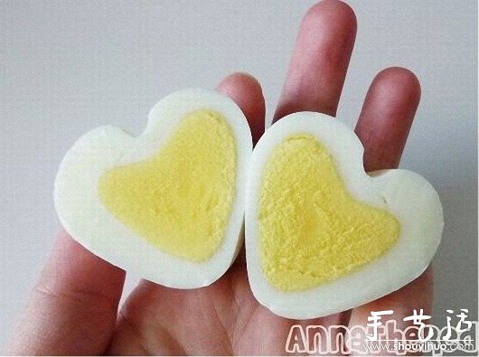 心形雞蛋的DIY手工制作方法 -  rpnrmr.com