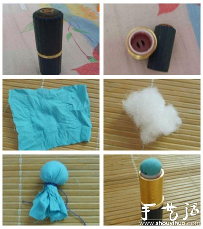 廢棄唇膏管改造針插 -  rpnrmr.com