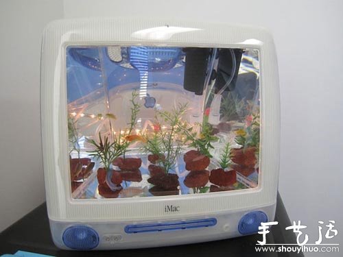 iMac G3廢物利用DIY的魚缸 -  rpnrmr.com