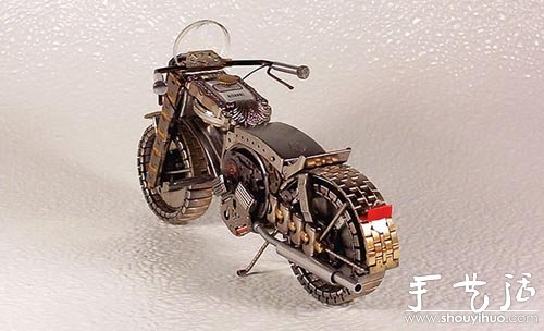 手表零件DIY手工制作的摩托車 -  rpnrmr.com