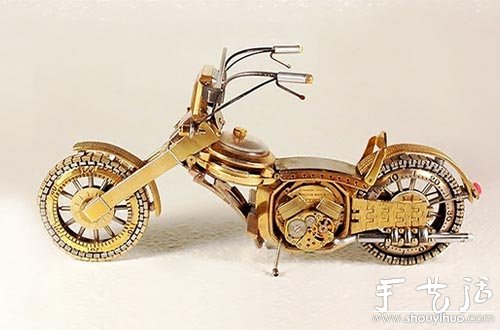 手表零件DIY手工制作的摩托車 -  rpnrmr.com