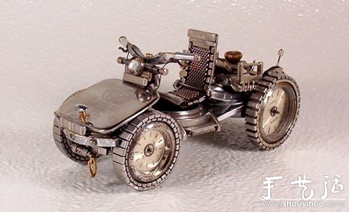 手表零件DIY手工制作的摩托車 -  rpnrmr.com